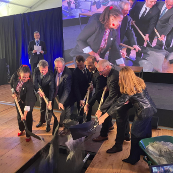 Hereu y Dalmau inauguran las obras de la nueva planta de Elian en el Puerto de Barcelona Hereu y Dalmau inauguran las obras de la nueva planta de Elian en el Puerto de Barcelona