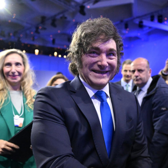 El presidente de Argentina, Javier Milei. Harold Cunningham/World Economic / DPA