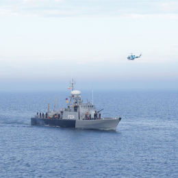 Imagen de archivo de un buque de la Armada de Irán. Europa Press/Contacto/Iranian Army Office