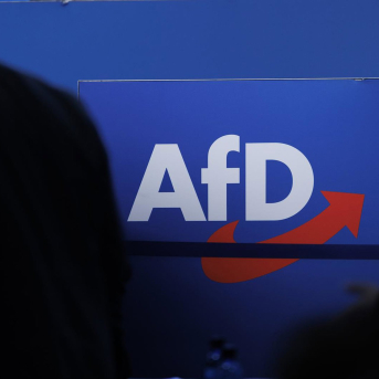 Imagen de archivo del logo del partido ultraderechista alemán Alternativa para Alemania (AfD). Carsten Koall/dpa