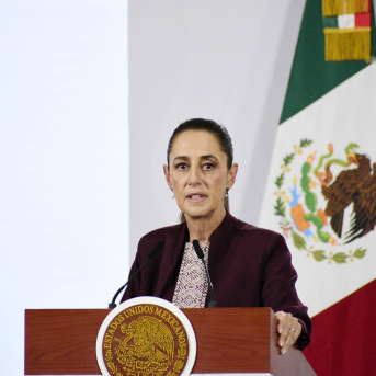 La presidenta mexicana, Claudia Sheinbaum  Europa Press/Contacto/Luis Barron