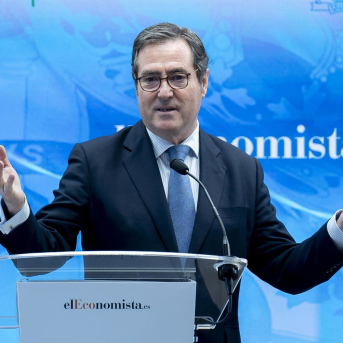 El presidente de la CEOE, Antonio Garamendi Alberto Ortega - Europa Press
