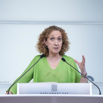 La portavoz de ERC en el Parlament, Ester Capella DAVID ZORRAKINO - EUROPA PRESS