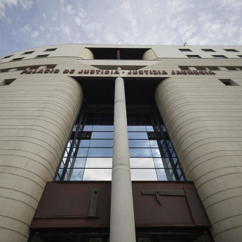 Fachada del Palacio de Justicia EDUARDO SANZ - EUROPA PRESS