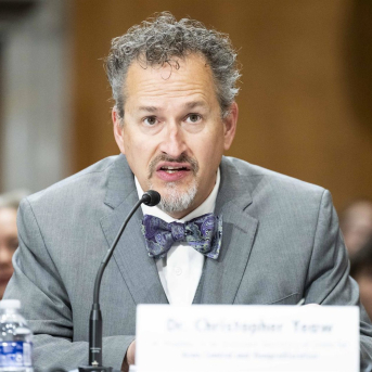 El vicesecretario del Departamento de Estado de Estados Unidos sobre Control de Armas y No Proliferación, Christopher Yeaw, en noviembre de 2025 (archivo) Europa Press/Contacto/Michael Brochstein