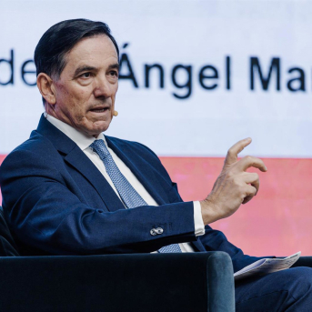 El presidente de INVERCO, Ángel Martínez-Aldama, durante el Encuentro Anual 2025 de FINRESP, en el Hotel El Beatriz, a 12 de marzo de 2025, en Madrid (España). Carlos Luján - Europa Press El presidente de INVERCO, Ángel Martínez-Aldama, durante el Encuentro Anual 2025 de FINRESP, en el Hotel El Beatriz, a 12 de marzo de 2025, en Madrid (España). Carlos Luján - Europa Press