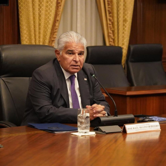 El presidente de Panamá, José Mulino. PRESIDENTE DE PANAMÁ, JOSÉ MULINO, EN X