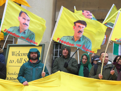 Manifestación a favor de Abdulá Ocalan, líder del PKK Keith Mayhew/SOPA Images via ZUM / DPA