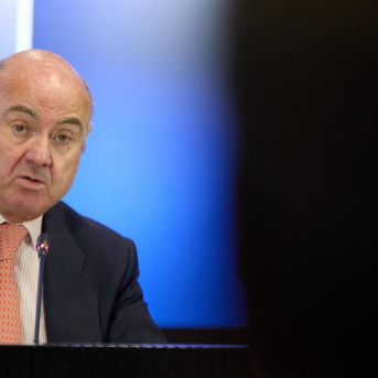 El vicepresidente del Banco Central Europeo (BCE), Luis de Guindos, en una imagen de archivo Jesús Hellín - Europa Press