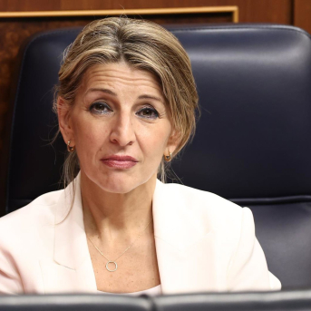 La vicepresidenta segunda y ministra de Trabajo y Economía Social, Yolanda Díaz. Eduardo Parra - Europa Press