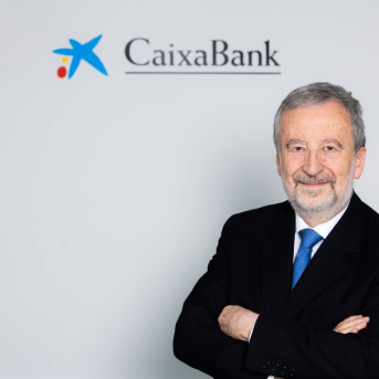 El presidente de CaixaBank, Tomás Muniesa. MAXIMO GARCIA DE LA PAZ