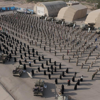 Tropas iraníes durante un ejercicio militar en el Golfo Pérsico Europa Press/Contacto/Sepahnews