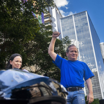 El exdiputado Juan Pablo Guanipa y la líder de la opisición venezolana Maria Corina Machado Europa Press/Contacto/Jimmy Villalta El exdiputado Juan Pablo Guanipa y la líder de la opisición venezolana Maria Corina Machado Europa Press/Contacto/Jimmy Villalta