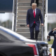 El presidente de Estados Unidos, Donald Trump, a su llegada al Aeropuerto Internacional de Palm Beach, en Florida, en septiembre de 2020 (archivo) Europa Press/Contacto/Allen Eyestone
