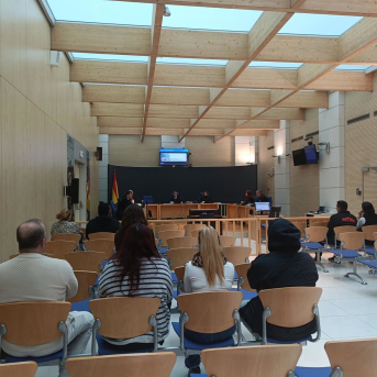 Vista en la Audiencia Provincial de Gipuzkoa EUROPA PRESS