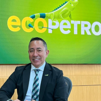 El presidente de Ecopetrol, Ricardo Roa. ECOPETROL