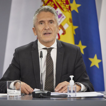 El ministro del Interior, Fernando Grande-Marlaska. EUROPA PRESS/J. Hellín. POOL - Europa Press El ministro del Interior, Fernando Grande-Marlaska. EUROPA PRESS/J. Hellín. POOL - Europa Press