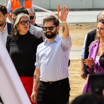 El presidente de Chile, Gabriel Boric  Europa Press/Contacto/Cristobal Basaure Araya