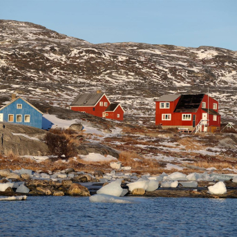 Paisaje con varias casas en Groenlandia Europa Press/Contacto/Li Ying Paisaje con varias casas en Groenlandia Europa Press/Contacto/Li Ying