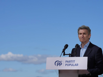 El presidente del PP, Alberto Núñez Feijóo.  David Zorrakino - Europa Press