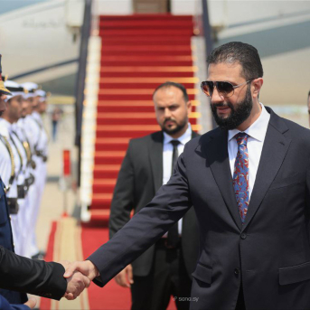 El presidente de Siria, Ahmed al Shara  Europa Press/Contacto/Syrian Arab News Agency ''SA