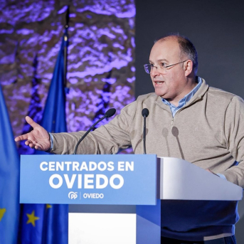El secretario general del PP, Miguel Tellado, interviene en el Congreso Local del PP de Oviedo. PP DE ASTURIAS El secretario general del PP, Miguel Tellado, interviene en el Congreso Local del PP de Oviedo. PP DE ASTURIAS