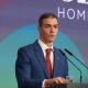 El presidente del Gobierno, Pedro Sánchez, durante el acto de homenaje al pueblo gitano con motivo del 600 aniversario de su llegada a España, en el Complejo de la Moncloa, a 21 de febrero de 2026 Matias Chiofalo - Europa Press