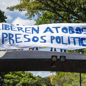 Protestas en Caracas por la liberación a presos políticos Europa Press/Contacto/Jimmy Villalta Protestas en Caracas por la liberación a presos políticos Europa Press/Contacto/Jimmy Villalta