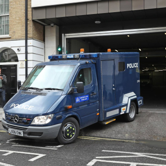 Furgón de la Policía británica (archivo) Yui Mok/PA Wire/dpa