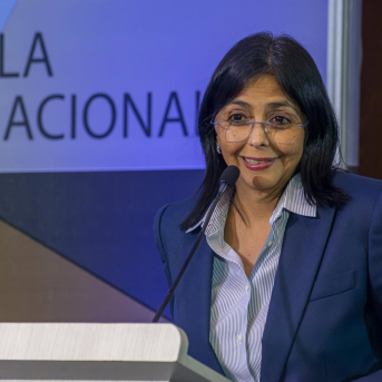 Delcy Rodríguez, presidenta encargada de Venezuela  Europa Press/Contacto/Jimmy Villalta