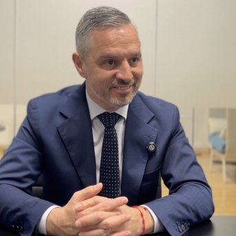 El vicesecretario general de Hacienda del Partido Popular y diputado por Sevilla, Juan Bravo, durante su entrevista con Demócrata | DEMÓCRATA El vicesecretario general de Hacienda del Partido Popular y diputado por Sevilla, Juan Bravo, durante su entrevista con Demócrata | DEMÓCRATA