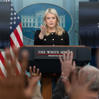 La portavoz de la Casa Blanca, Karoline Leavitt Europa Press/Contacto/Hu Yousong