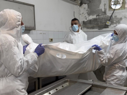 Israel entrega los cadáveres de varios palestinos a través del Comité Internacional de la Cruz Roja (CICR) en febrero de 2026 (archivo) Europa Press/Contacto/Hasan Alzaanin