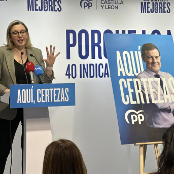 Blanco presenta el eslogan y los actos de la campaña electoral en Castilla y León PP