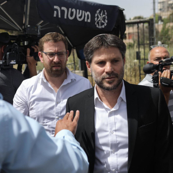 El ministro de Finanzas, Bezazel Smotrich.  Ilia Yefimovich/dpa