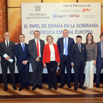 Desayuno informativo ‘El papel de España en la soberanía estratégica espacial europea’. CLUB DIÁLOGOS PARA LA DEMOCRACIA