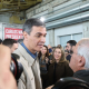 El secretario general del PSOE y presidente del Gobierno de España, Pedro Sánchez, durante un acto, en la Sala Turbinas de La Térmica Cultural, a 22 de febrero de 2026, en Ponferrada, León, Castilla León (España).  Fernando Otero - Europa Press