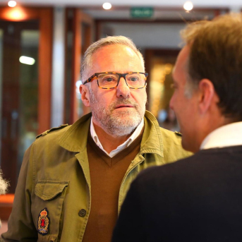 El candidato de VOX a la Presidencia de la Junta de Castilla y León, Carlos Pollan. Rafael Bastante - Europa Press