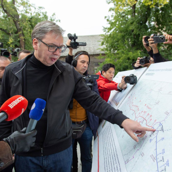 El presidente serbio, Alejsandar Vucic Europa Press/Contacto/Wang Wei