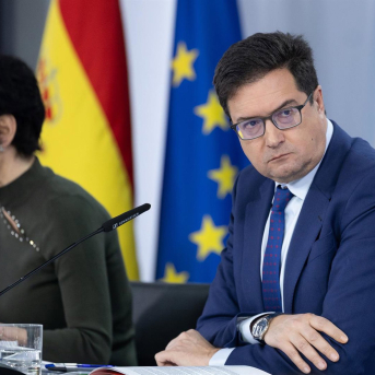 El ministro para la Transformación Digital, Óscar López, durante una rueda de prensa tras el Consejo de Ministros, a 24 de febrero de 2026, en Madrid (España). Ricardo Rubio - Europa Press El ministro para la Transformación Digital, Óscar López, durante una rueda de prensa tras el Consejo de Ministros, a 24 de febrero de 2026, en Madrid (España). Ricardo Rubio - Europa Press