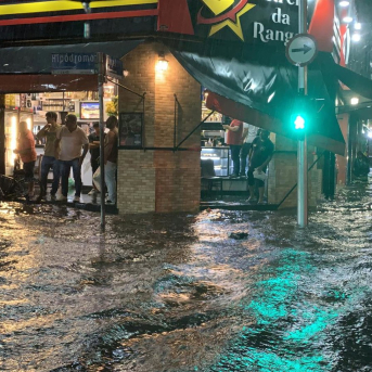 Imagen de archivo de inundaciones en Sao Paulo. Europa Press/Contacto/Oslaim Brito