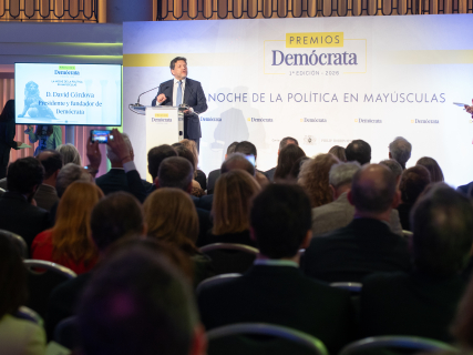 Imagen del acto I Premios Demócrata