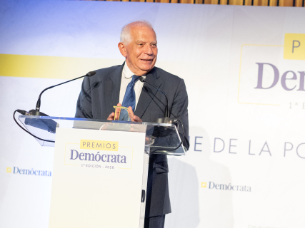 D. Josep Borrell, presidente del CIDOB