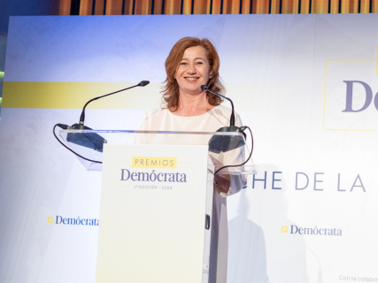 Discurso de clausura de la I Edición de los Premios Demócrata por D.ª Francina Armengol, presidenta del Congreso de los Diputados