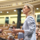 La diputada del PP Cayetana Álvarez de Toledo intervine durante una sesión de control al Gobierno, en el Congreso de los Diputados, a 25 de febrero de 202, en Madrid (España). Eduardo Parra - Europa Press