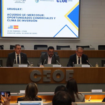 Uruguay resalta su seguridad jurídica y la estabilidad política para atraer inversiones españolas. CEOE Uruguay resalta su seguridad jurídica y la estabilidad política para atraer inversiones españolas. CEOE
