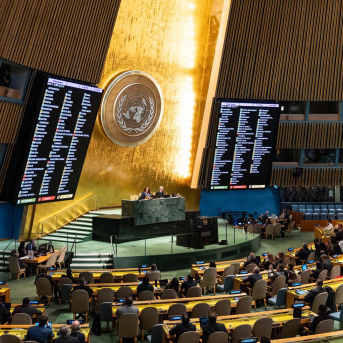 Imagen de archivo de la Asamblea General de la ONU. Europa Press/Contacto/Lev Radin Imagen de archivo de la Asamblea General de la ONU. Europa Press/Contacto/Lev Radin