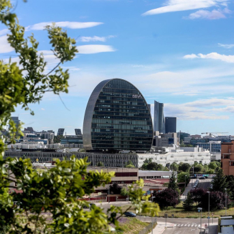 Fachada del edificio ‘La Vela’, en la ciudad del BBVA, Ricardo Rubio - Europa Press Fachada del edificio ‘La Vela’, en la ciudad del BBVA, Ricardo Rubio - Europa Press