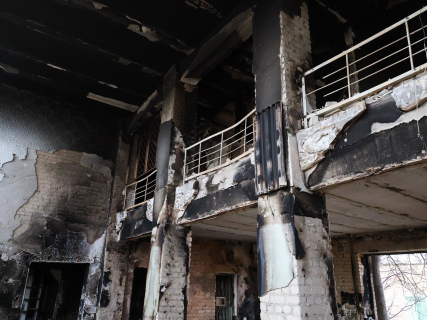 Consecuencias de un ataque ruso en la región de Zaporiyia, en Ucrania Europa Press/Contacto/Alexander Polegenko