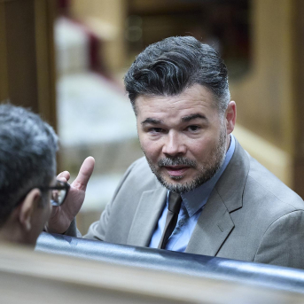 El portavoz de ERC en el Congreso, Gabriel Rufián Jesús Hellín - Europa Press